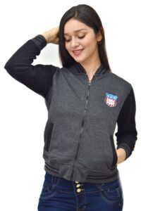 Casaca de promoción mujer gris USA